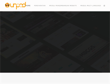 Tablet Screenshot of hosting.unpad.ac.id