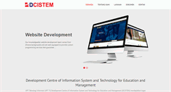 Desktop Screenshot of dcistem.unpad.ac.id
