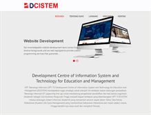 Tablet Screenshot of dcistem.unpad.ac.id