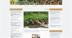 Desktop Screenshot of peternakan.unpad.ac.id